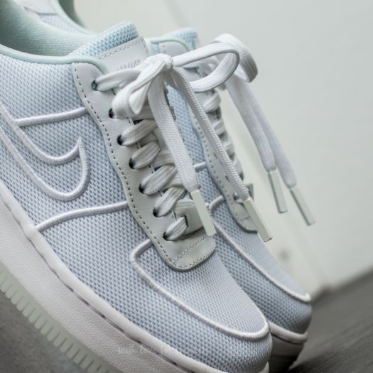 Women s shoes Nike W Air Force 1 Low Upstep Br White White Glacier Blue Footshop