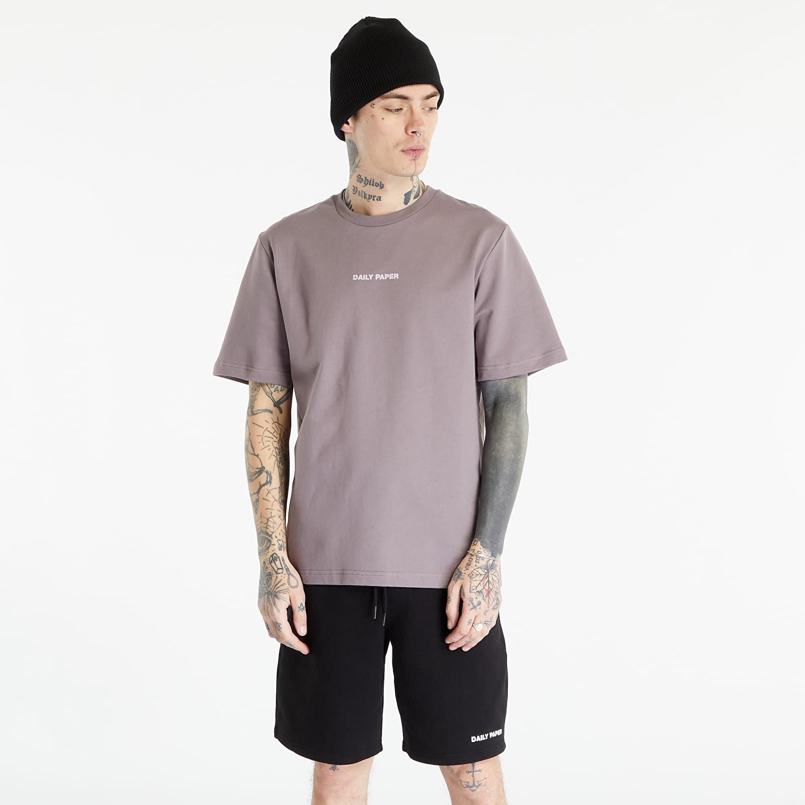 T-shirts Daily Paper Refarid Short Sleeve T-Shirt Shark Grey