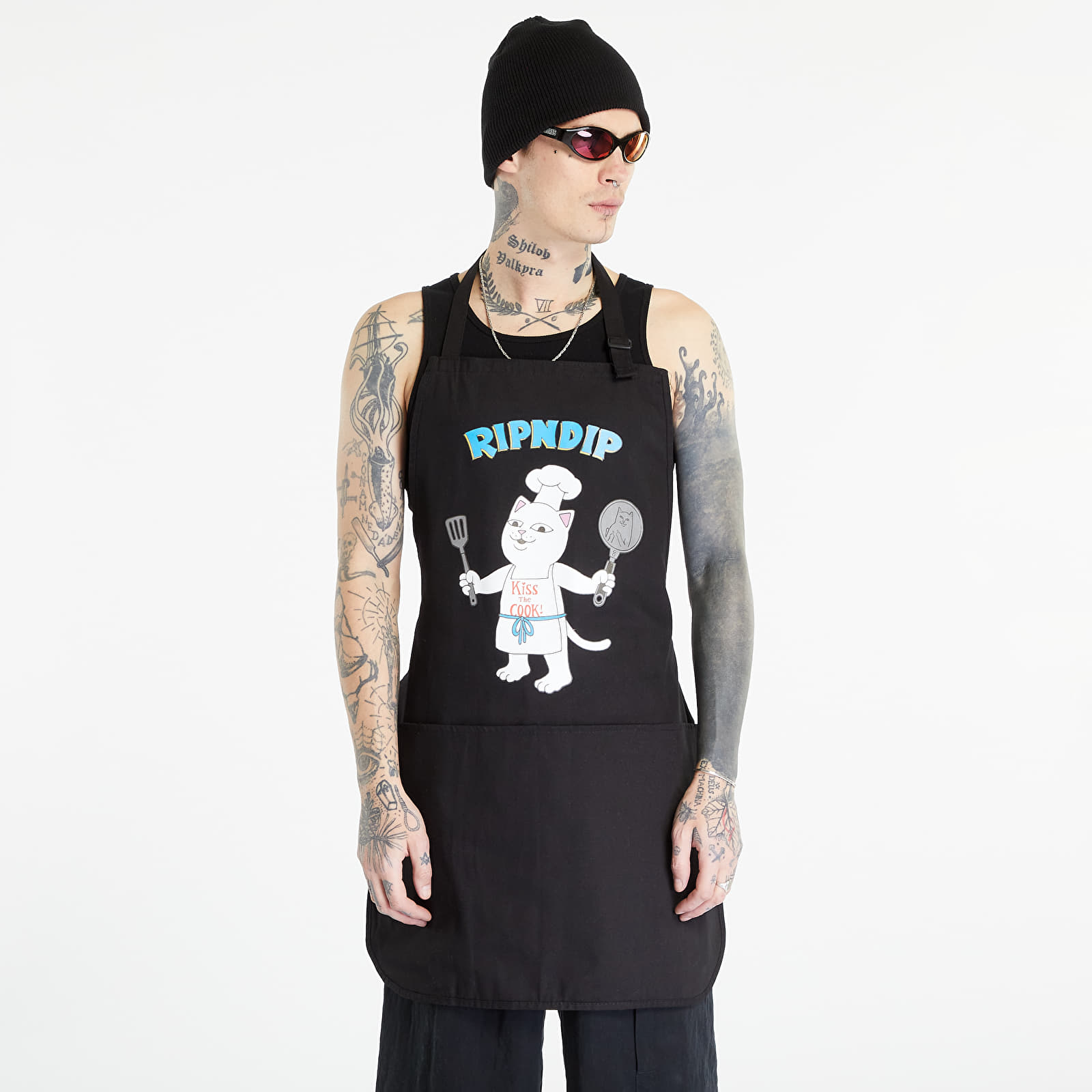 Other accessories RIPNDIP Kiss The Cook Apron Black