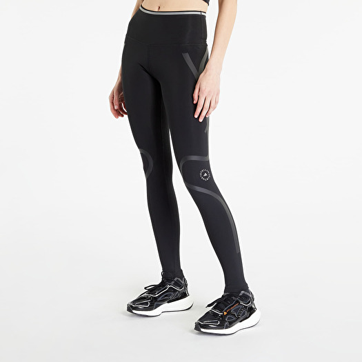 Women's Clothing - adidas by Stella McCartney TruePace Running Leggings -  Black