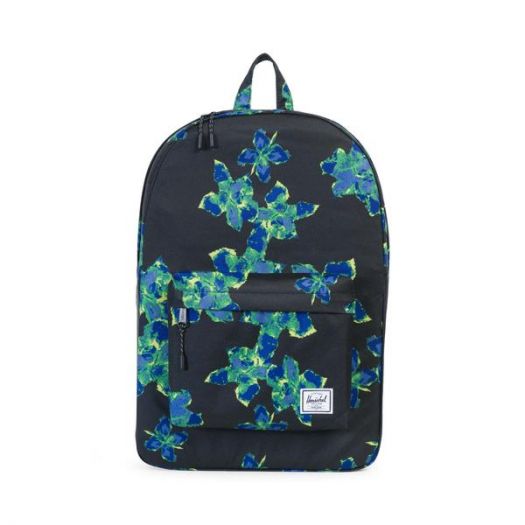 jansport backpack flowers purple JanSport Backpack Large Purple Floral 16.7 Durable Travel Backpack