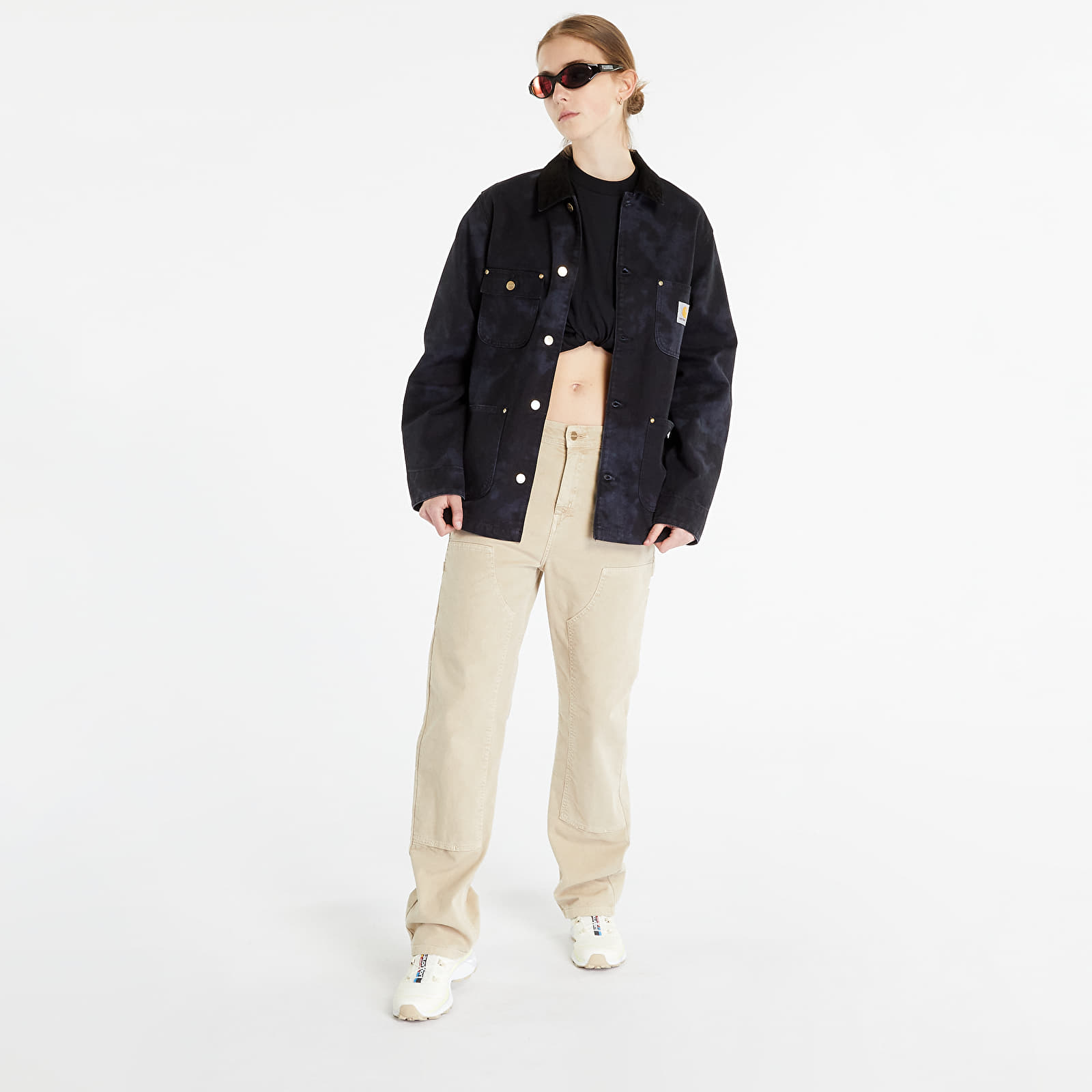Kabátok Carhartt WIP OG Chore Chromo Coat UNISEX Black Chromo/ Black