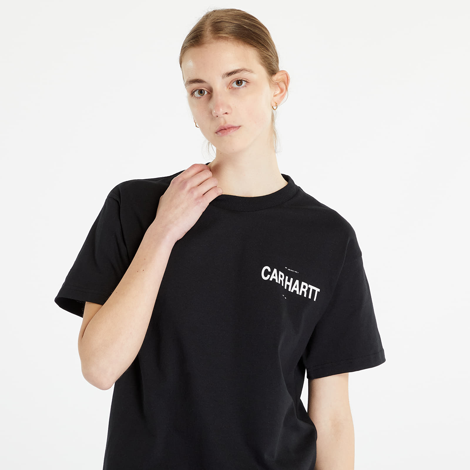 Tricouri Carhartt WIP Fold-In Short Sleeve Tee UNISEX Black