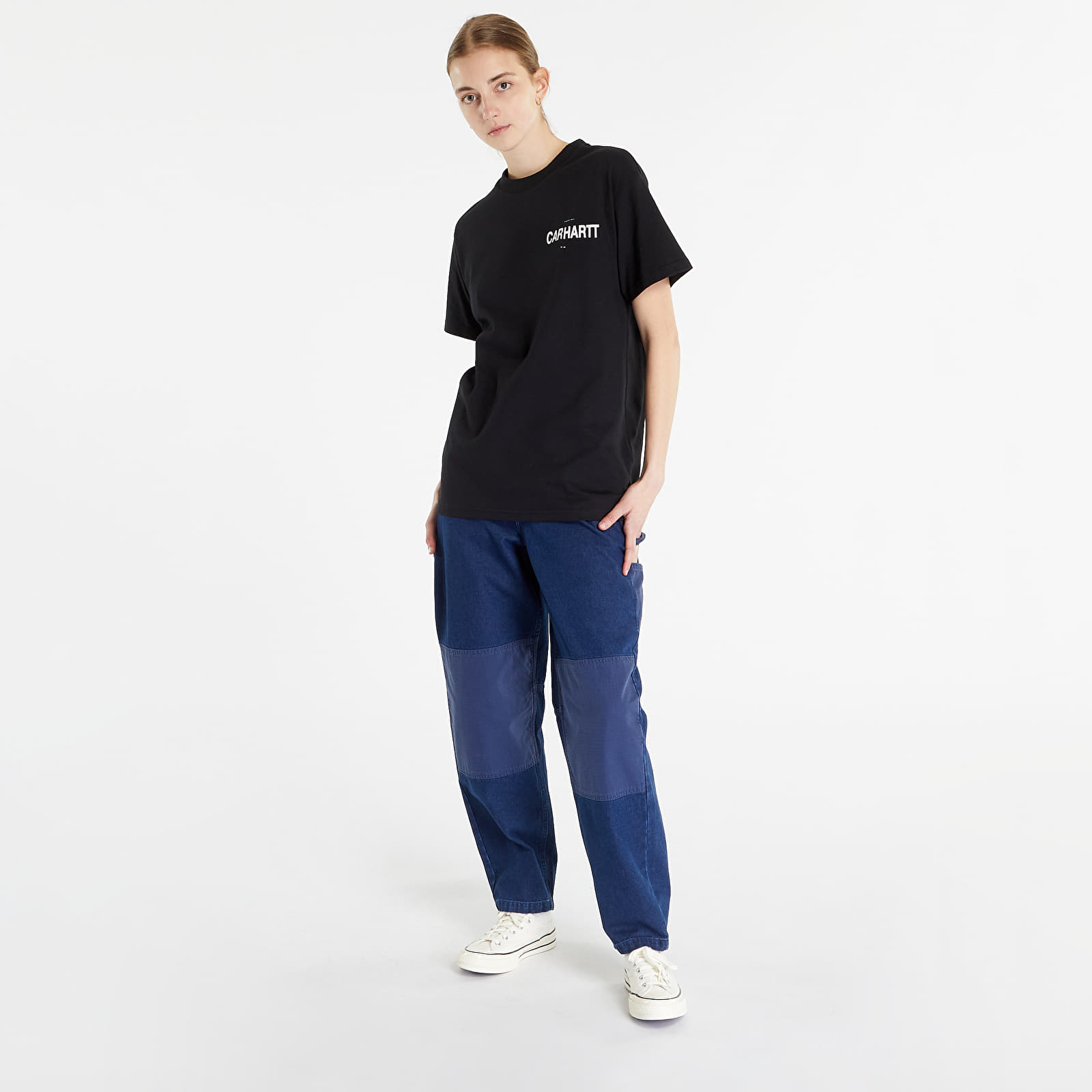 Tricouri Carhartt WIP Fold-In Short Sleeve Tee UNISEX Black