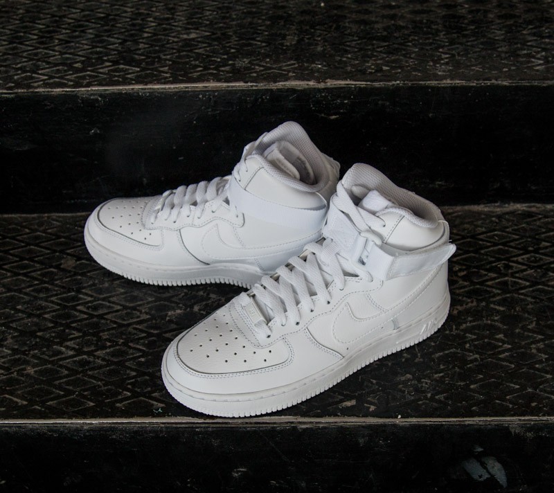 Scarpe donna Nike Air Force 1 High (GS) White