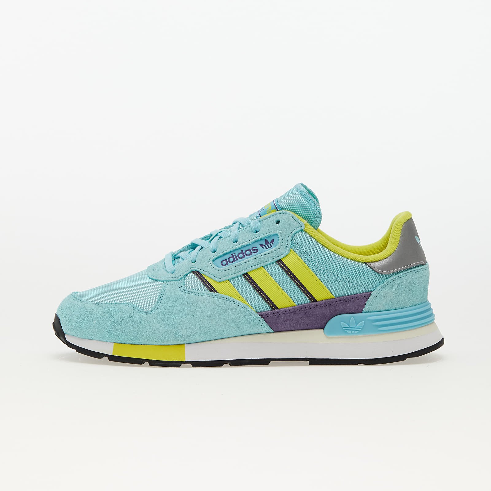 Herresko adidas Treziod 2 Clear Aqua/ Shock Yellow/ Technical Purple