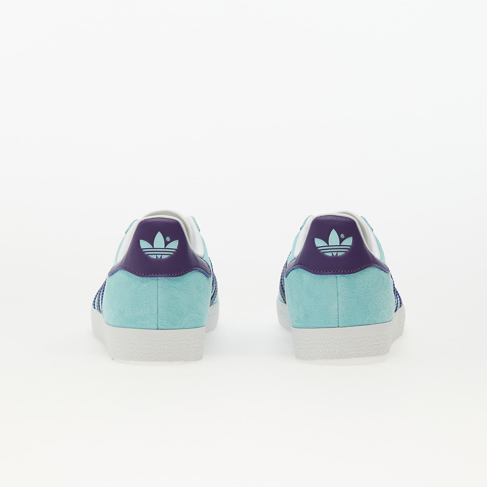 Men s shoes adidas Gazelle Clear Aqua Tech Purple Ftw White