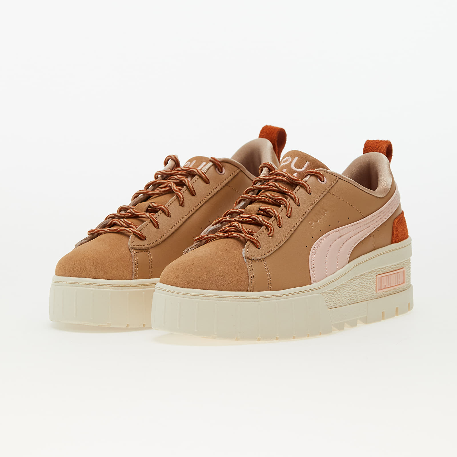 Dámské tenisky a boty Puma Mayze Wedge Wild Women Wns Dusty Tan-Rose Dust
