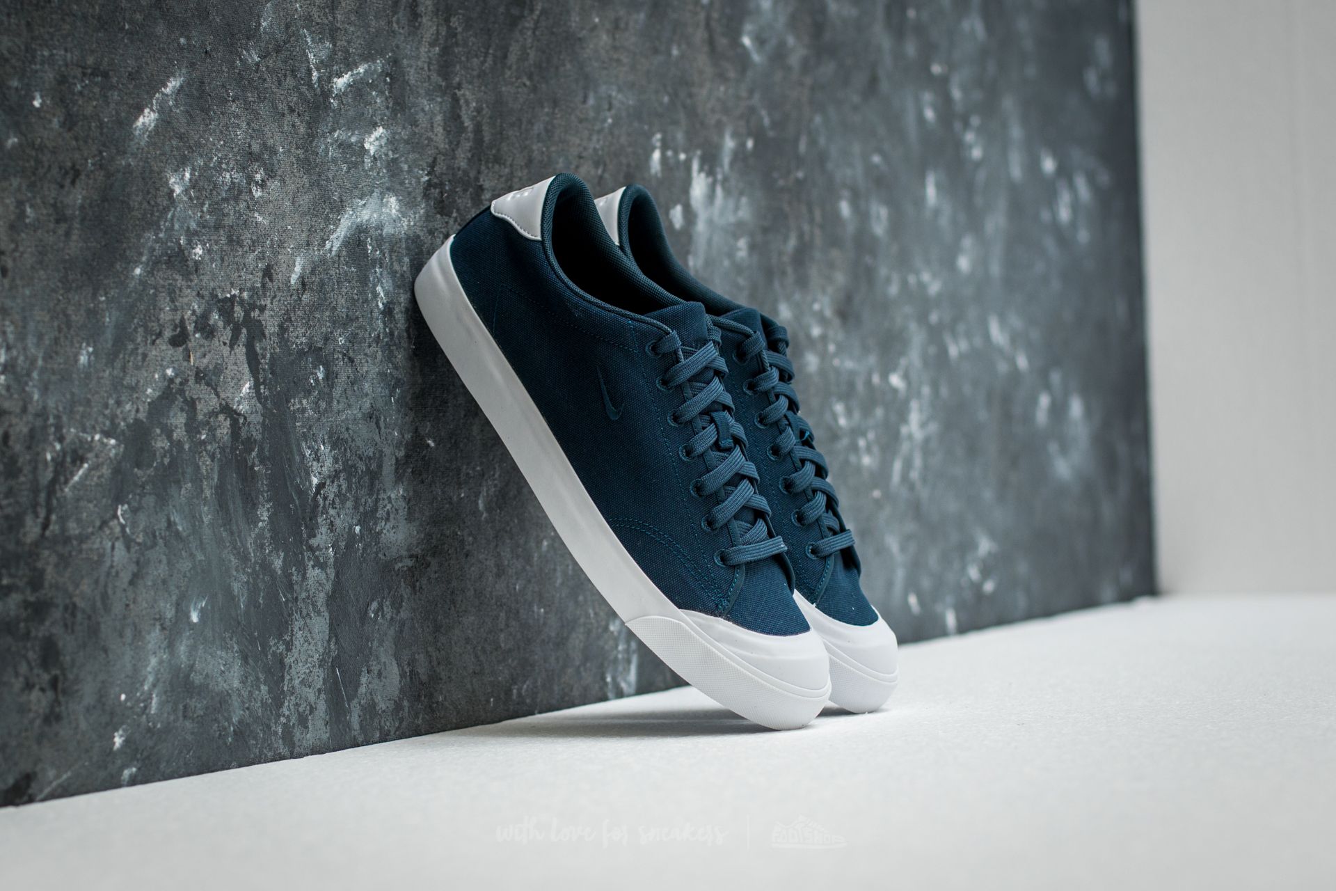 Sko til mænd Nike All Court 2 Low Cnvs Armory Navy/ Armory Navy-White