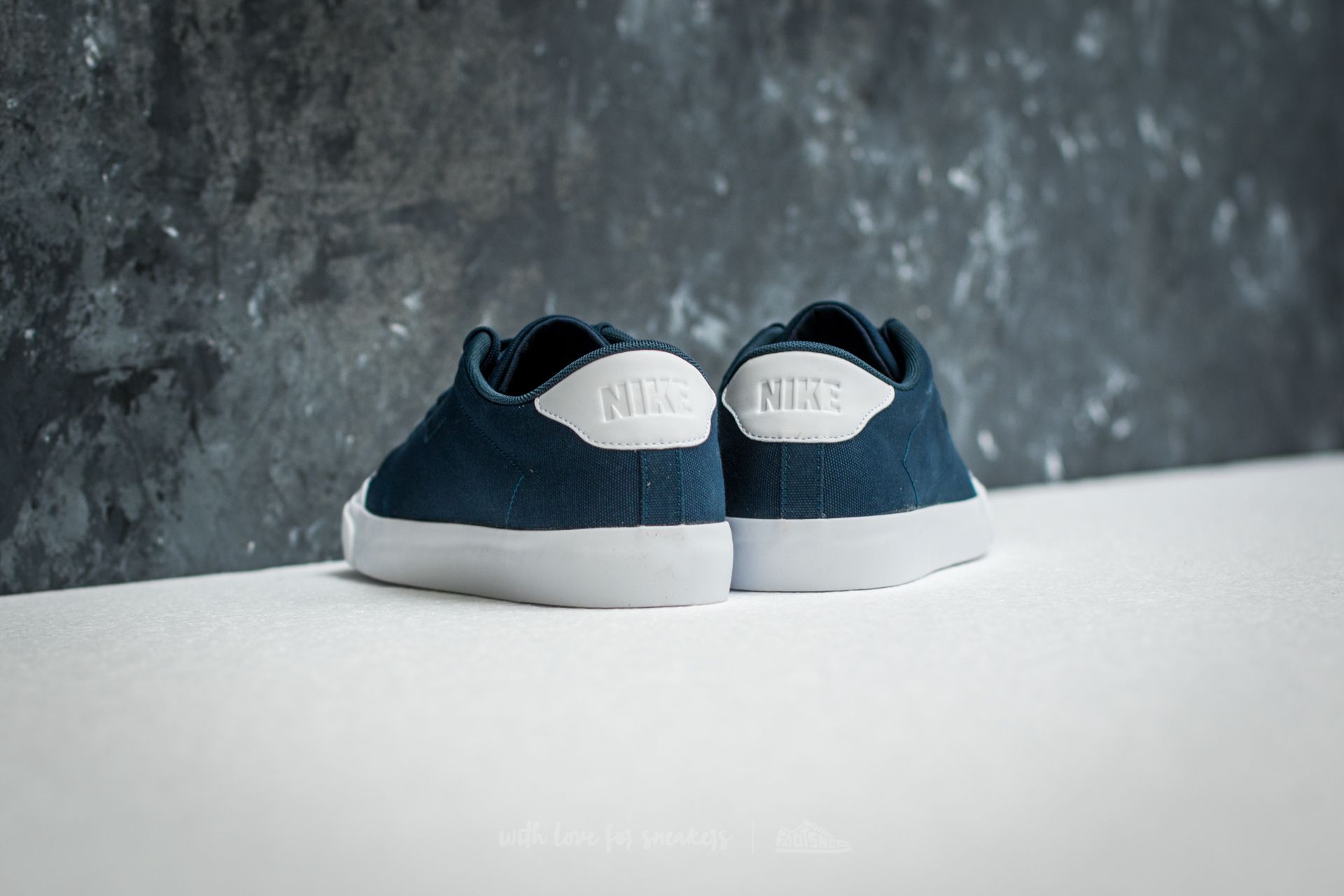 Sko til mænd Nike All Court 2 Low Cnvs Armory Navy/ Armory Navy-White