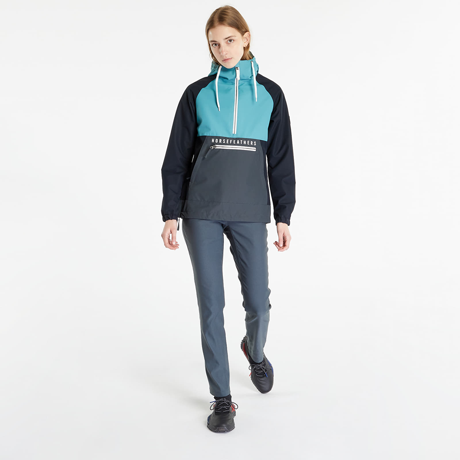 Coach Jackets Horsefeathers Aria Jacket Oil Blue/ Black