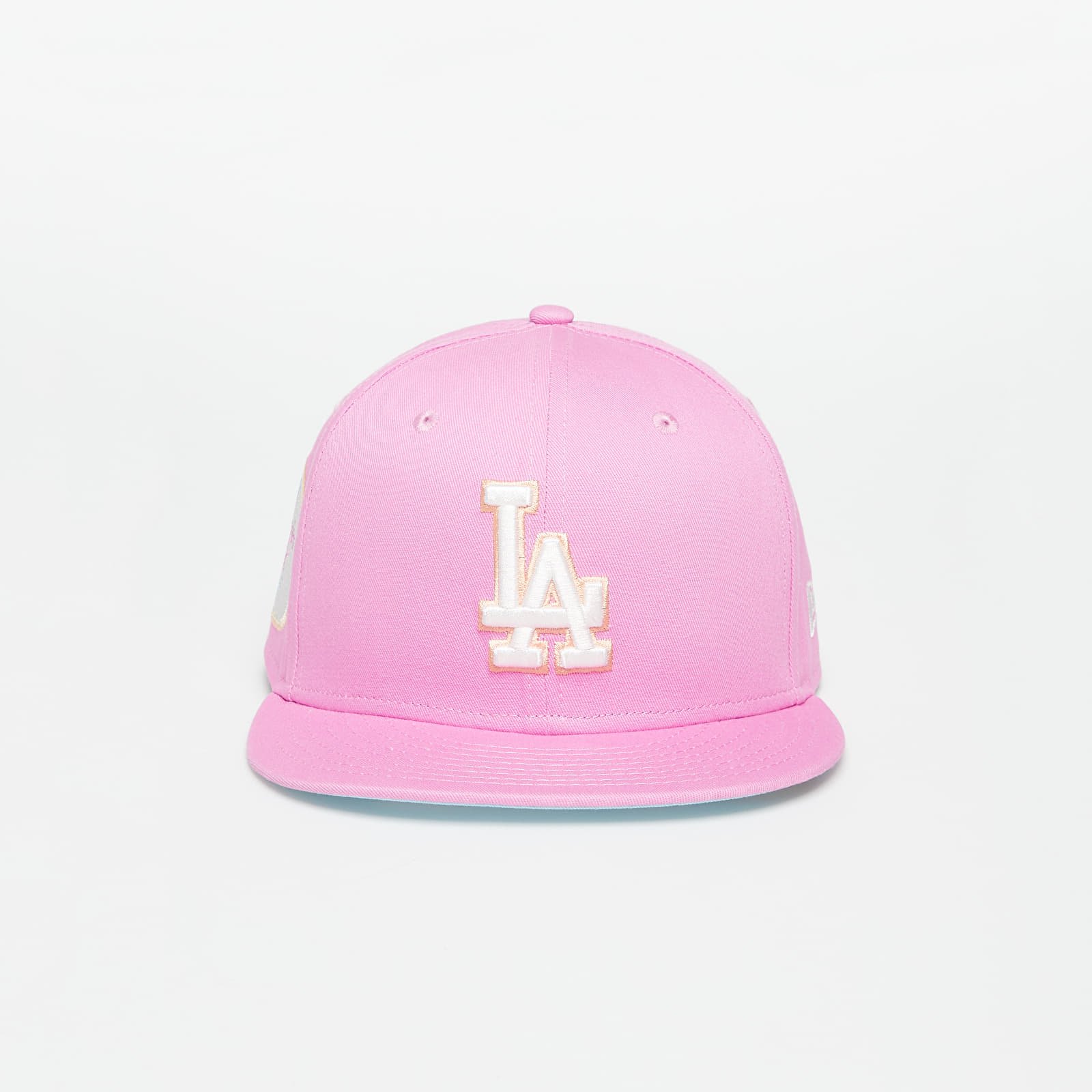 Caps New Era Los Angeles Dodgers Pastel Patch 9FIFTY Snapback Cap Wild Rose/ Off White