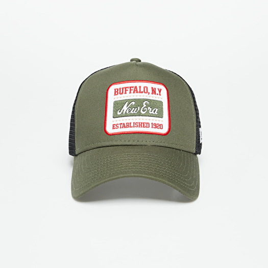 Caps New Era State Patch Trucker Cap Green Black Footshop