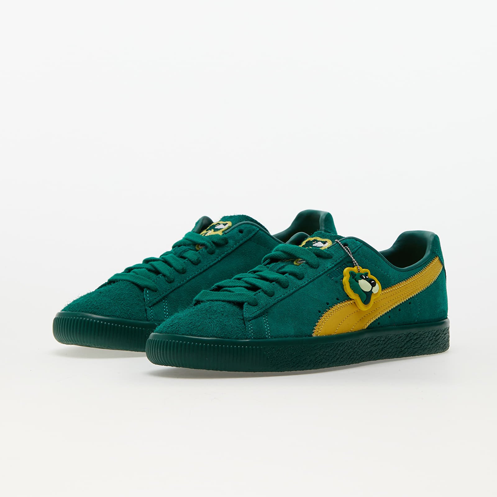 Moški čevlji Puma Clyde Super PUMA Evergreen-Sun Ray Yellow