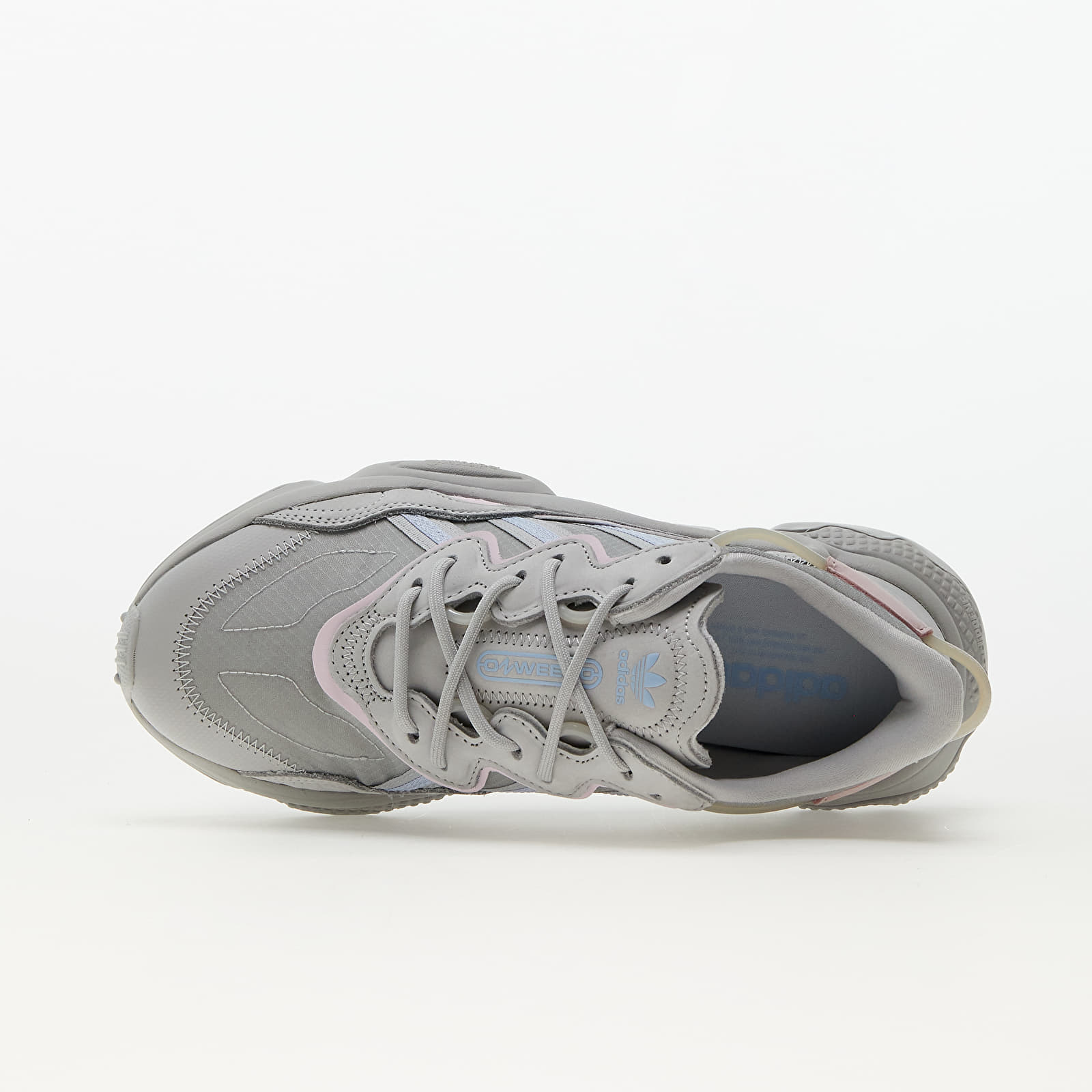 Women's shoes adidas Ozweego W Grey Two/ Blue Dawn/ Clear Pink