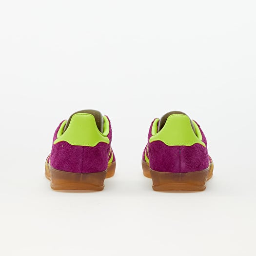 Adidas gazelle hotsell purple yellow