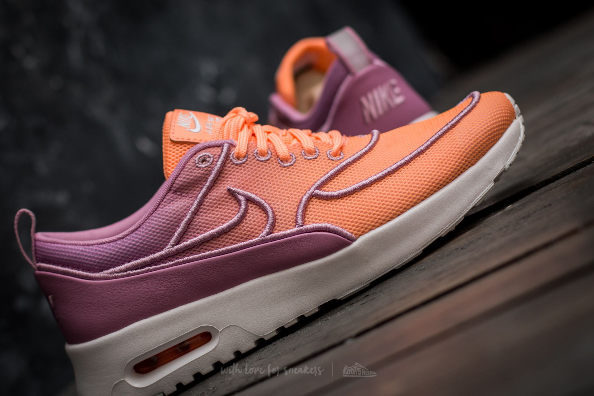 Damen Sneaker und Schuhe Nike W Air Max Thea Ultra SI Sunset Glow/ Sunset Glow-Orchid