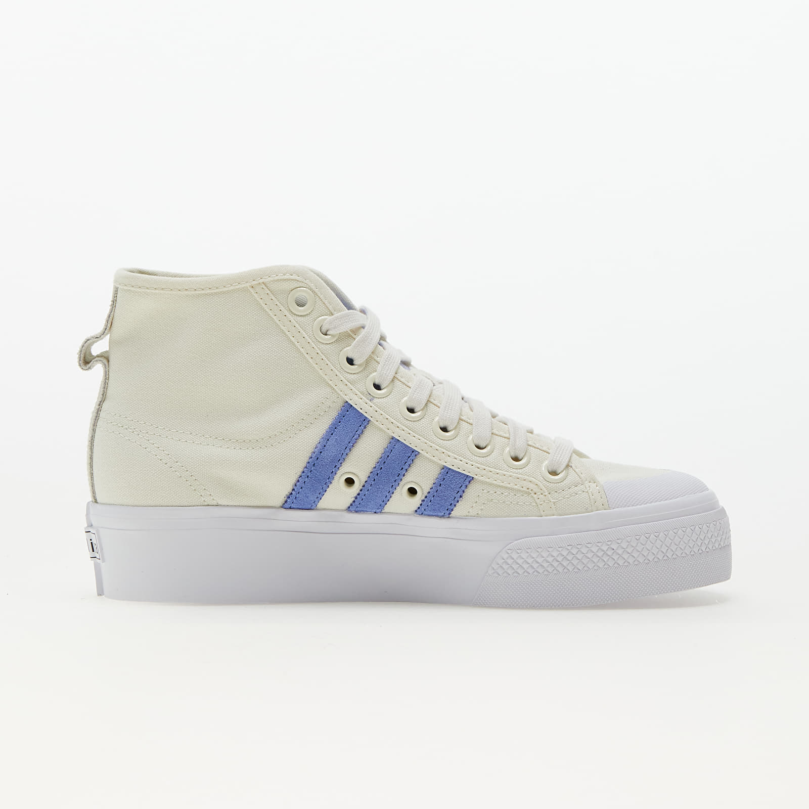 Women's shoes adidas Nizza Platform Mid W Off White/ Blue Fusion/ Cloud White
