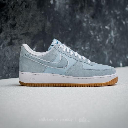 Men s shoes Nike Air Force 1 07 Light Armory Blue Blue Light