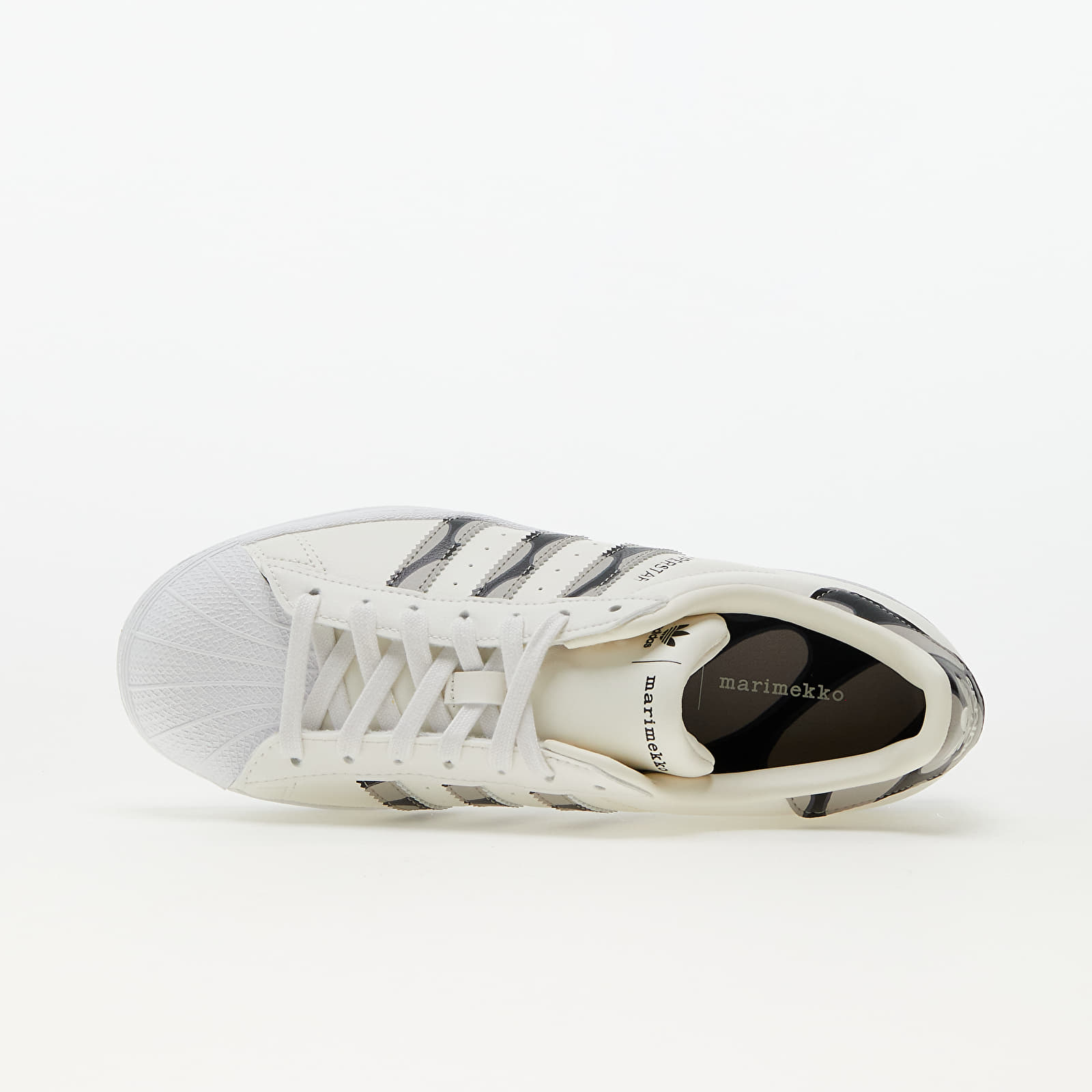 Women's shoes adidas x Marimekko Superstar W Cloud White/ Core Black/ Grey  Six | Footshop