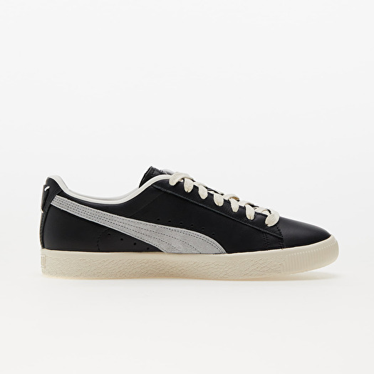 Puma clyde white black sale