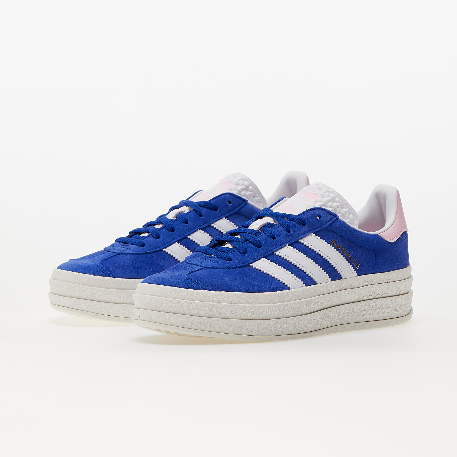 Women's shoes adidas Gazelle Bold W True Pink / Semi Lucid Blue / Core  White (HQ6894) | Footshop