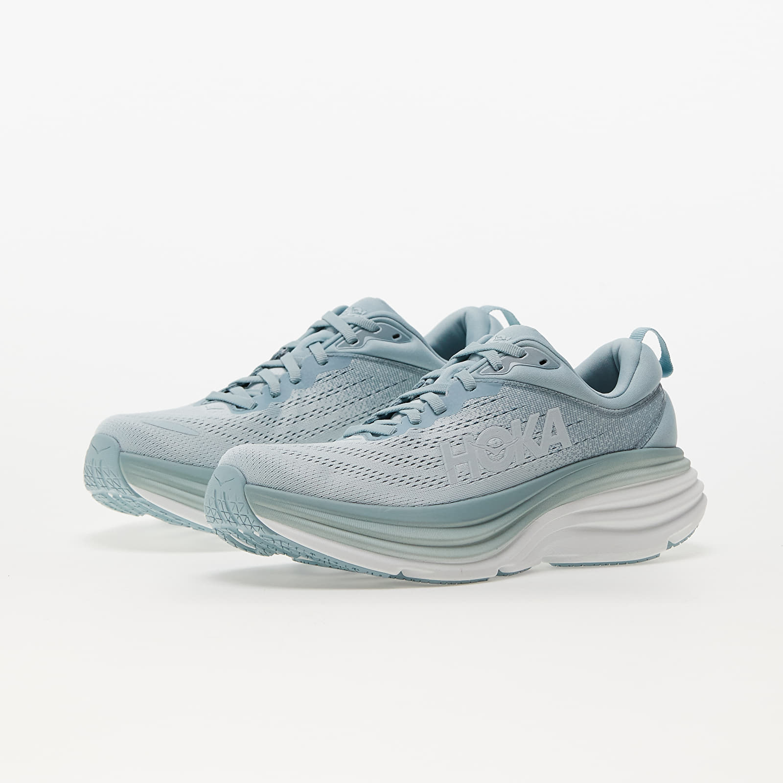 Damen Sneaker und Schuhe Hoka® W Bondi 8 Cloud Blue/ Ice Flow