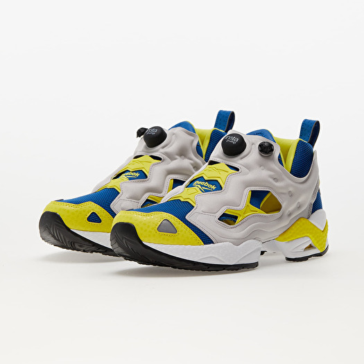 Chaussures et baskets homme Reebok Instapump Fury 95 Imp Blue/ Sandstorm/  Bright Yellow | Footshop
