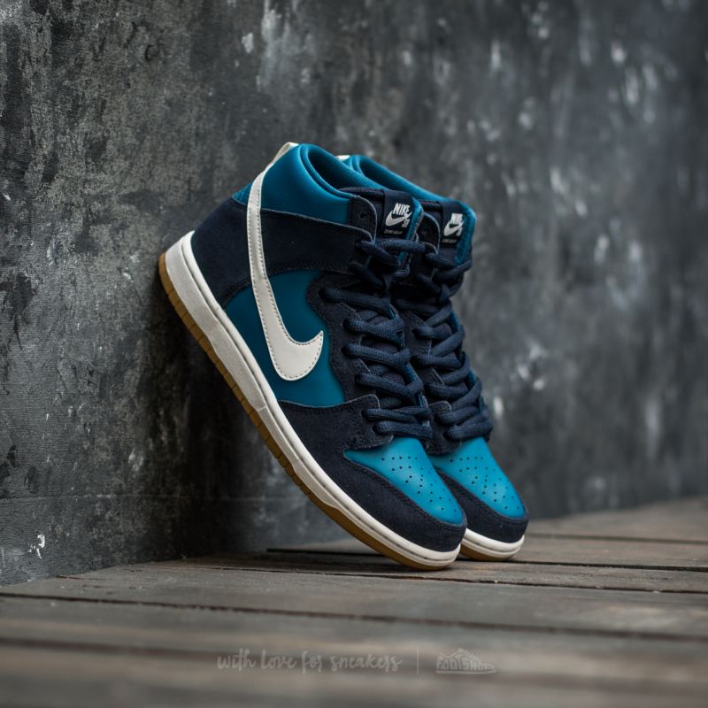 Nike SB Zoom Dunk High Pro Obsidian/ White-Industrial Blue | Footshop