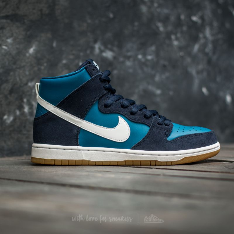 Nike SB Zoom Dunk High Pro Obsidian/ White-Industrial Blue | Footshop