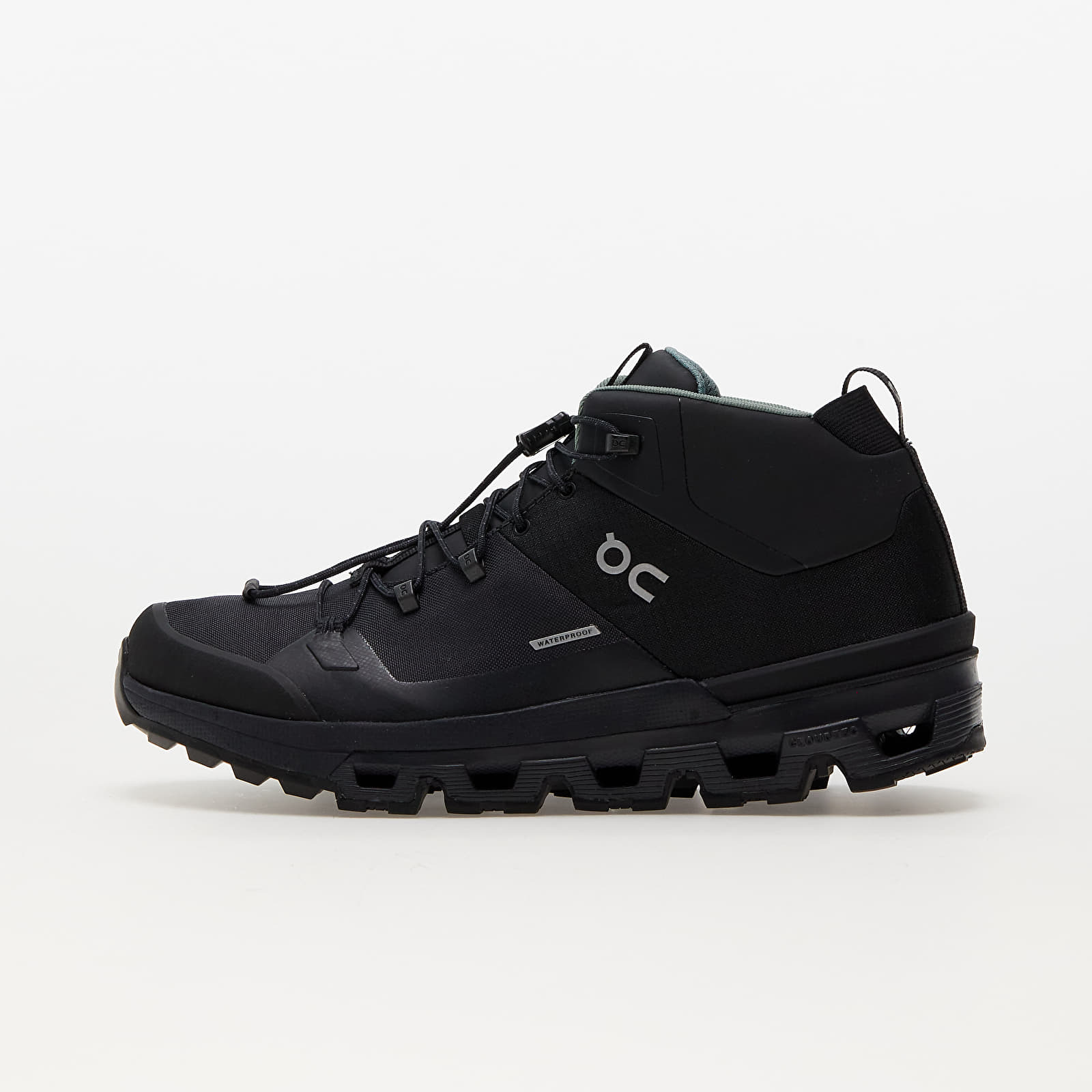 Levně Tenisky On M Cloudtrax Waterproof Black EUR 44