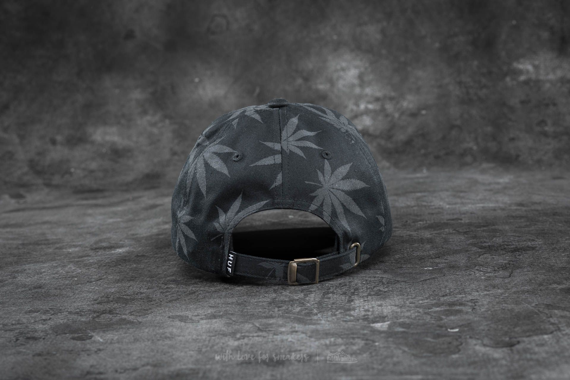 Gorras HUF Apparel 420 Triple Triangle Dad Hat Black