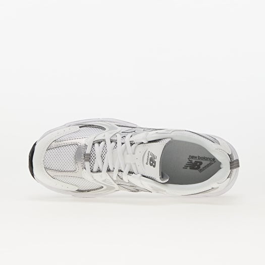 New balance leder kinder silber outlet