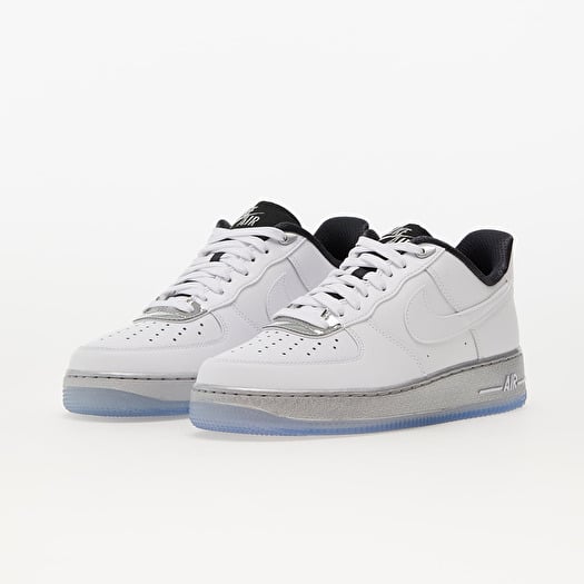 Chaussures et baskets femme Nike W Air Force 1 07 White White Metallic Silver Black Footshop