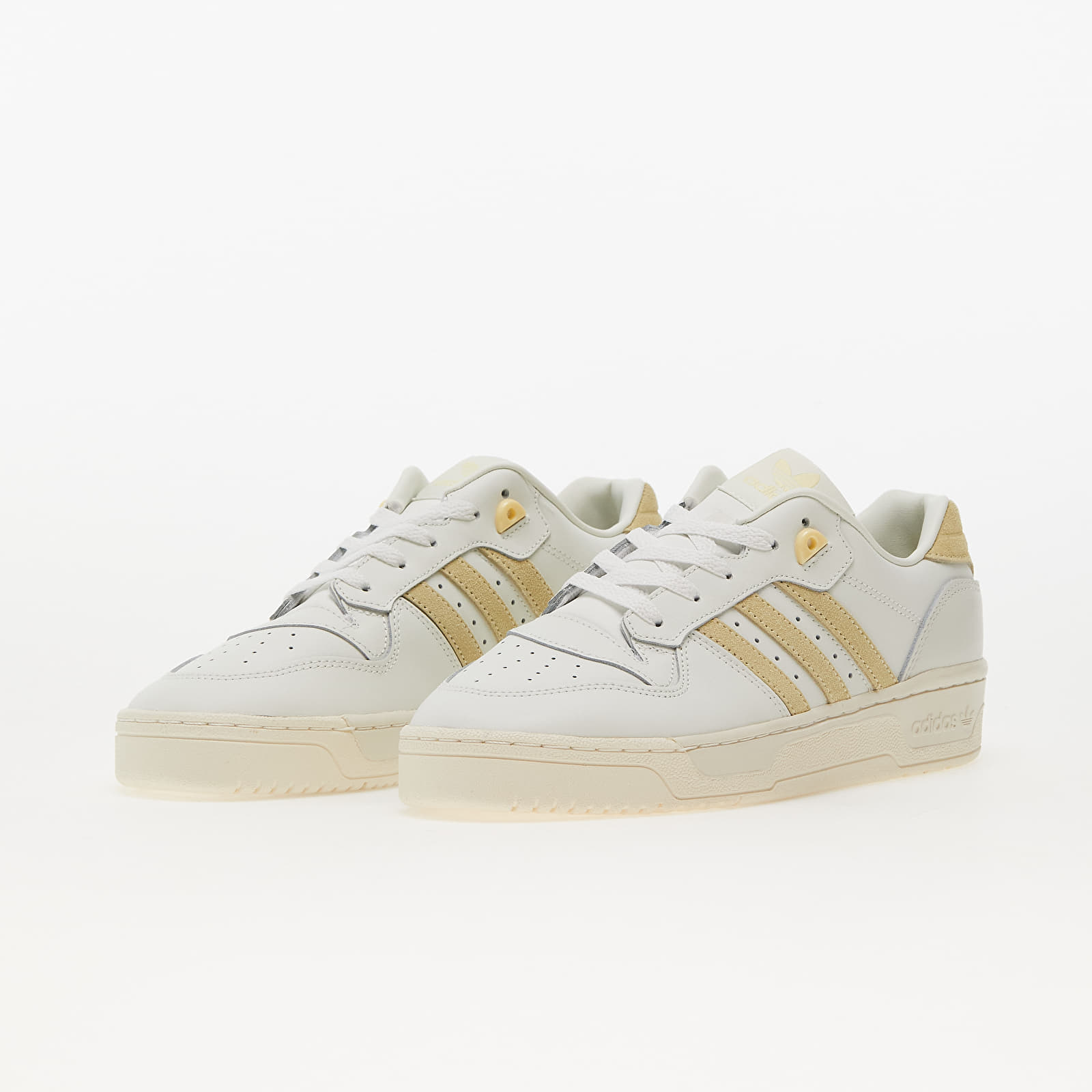 Men's shoes adidas Rivalry Low White Tint/ Easy Yellow/ Off White