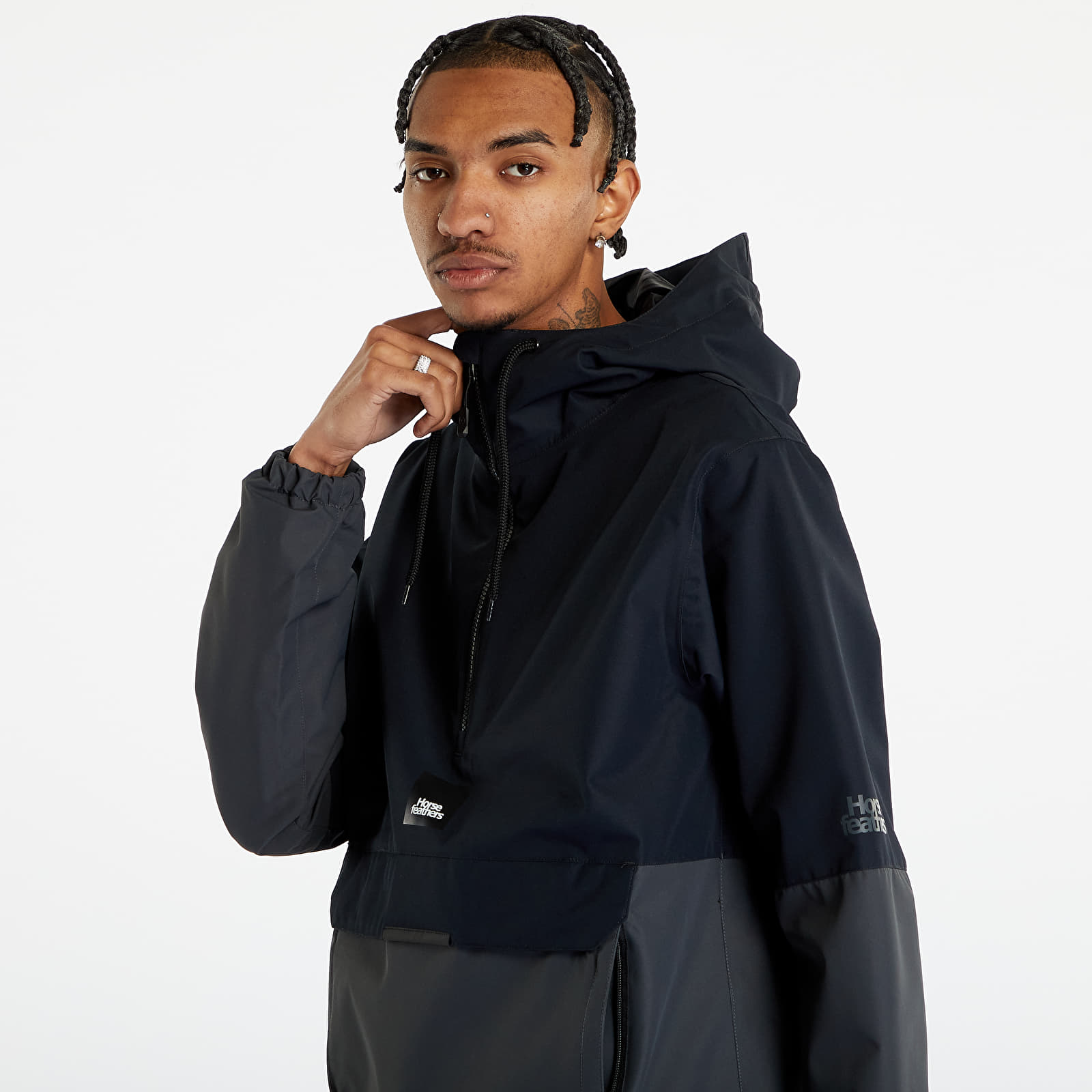 Dzsekik Horsefeathers Shaw Jacket Black/ Phantom