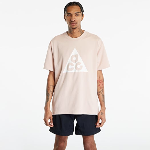 Tričko Nike ACG Men's Short Sleeve T-Shirt Pink Oxford