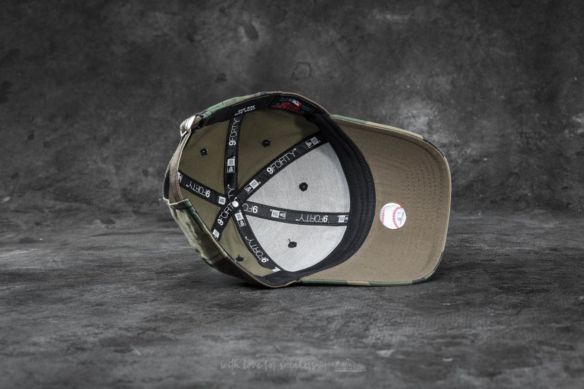 Strapback New Era 9Forty Adjustable MLB League Essential New York Yankees Cap Camo