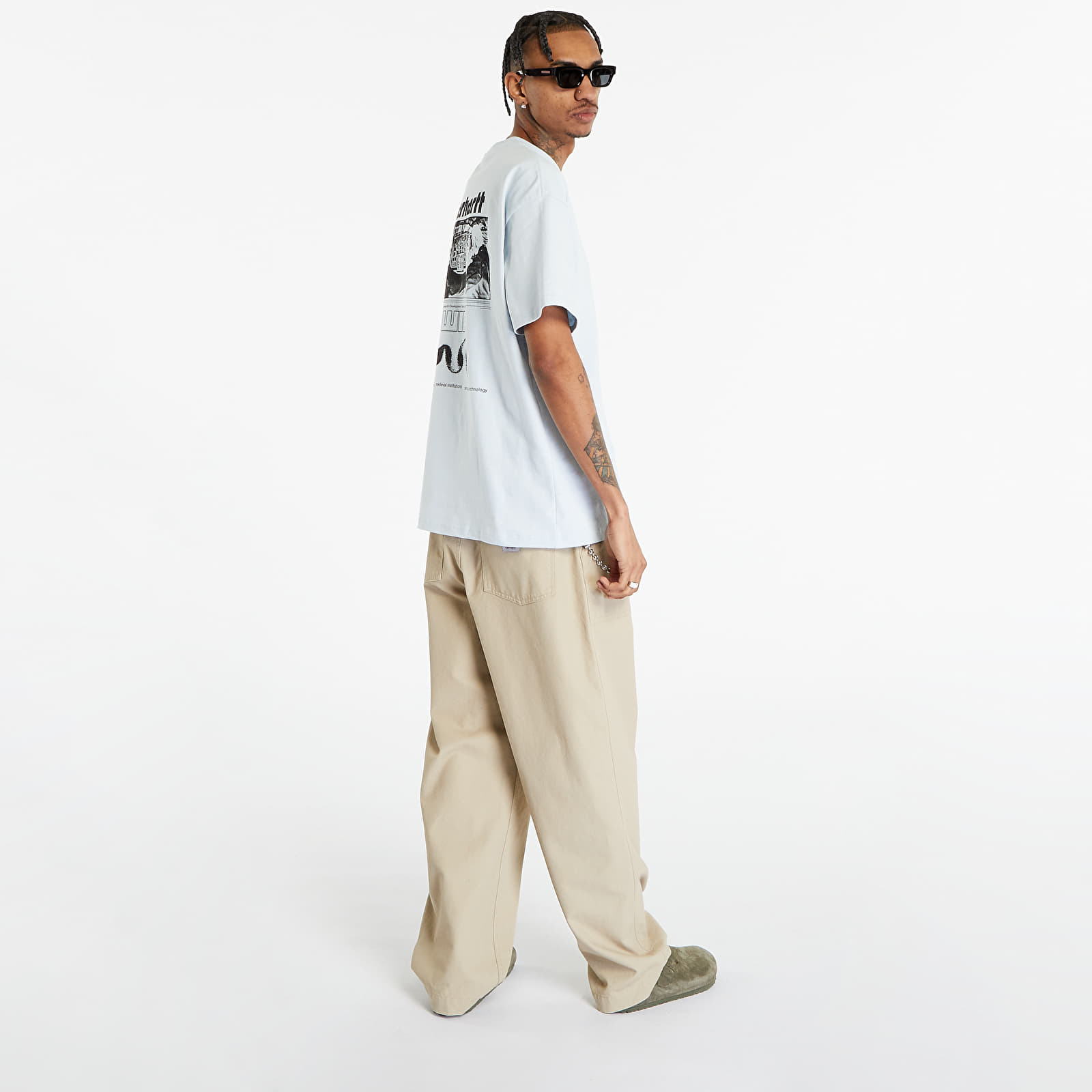 Bukser Carhartt WIP Council Pant Ammonite Rinsed