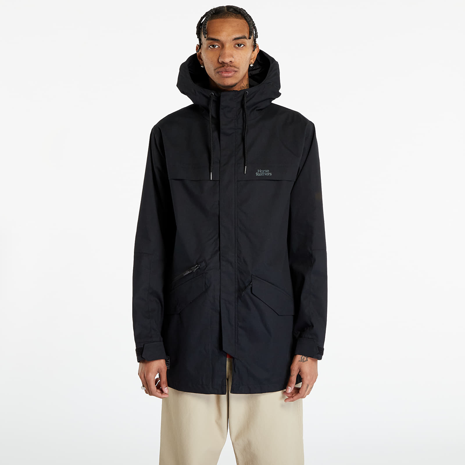 Jacheta Horsefeathers Medel Jacket Black