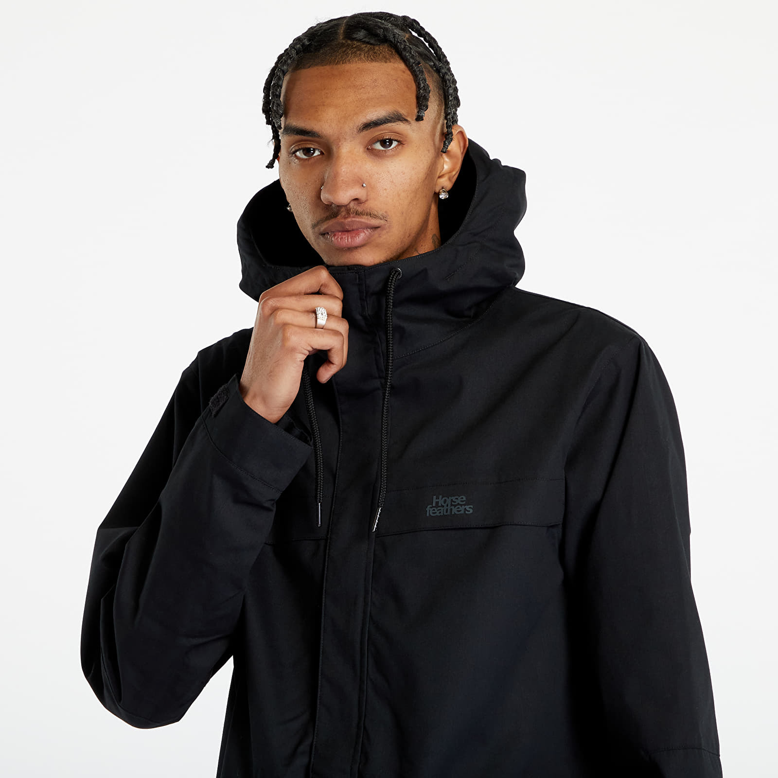 Jacheta Horsefeathers Medel Jacket Black