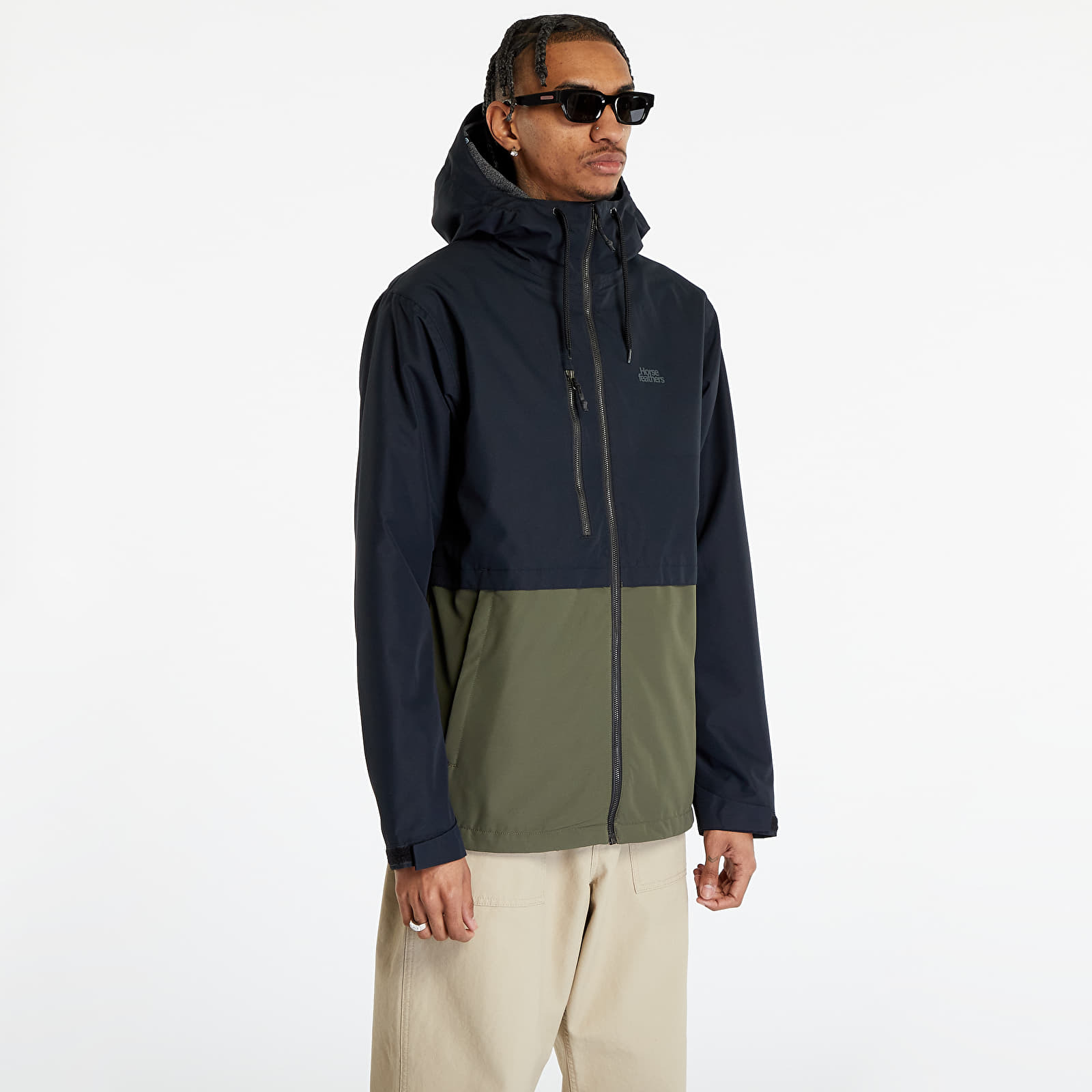 Jacheta Horsefeathers Closter II Jacket Black/ Grape Leaf