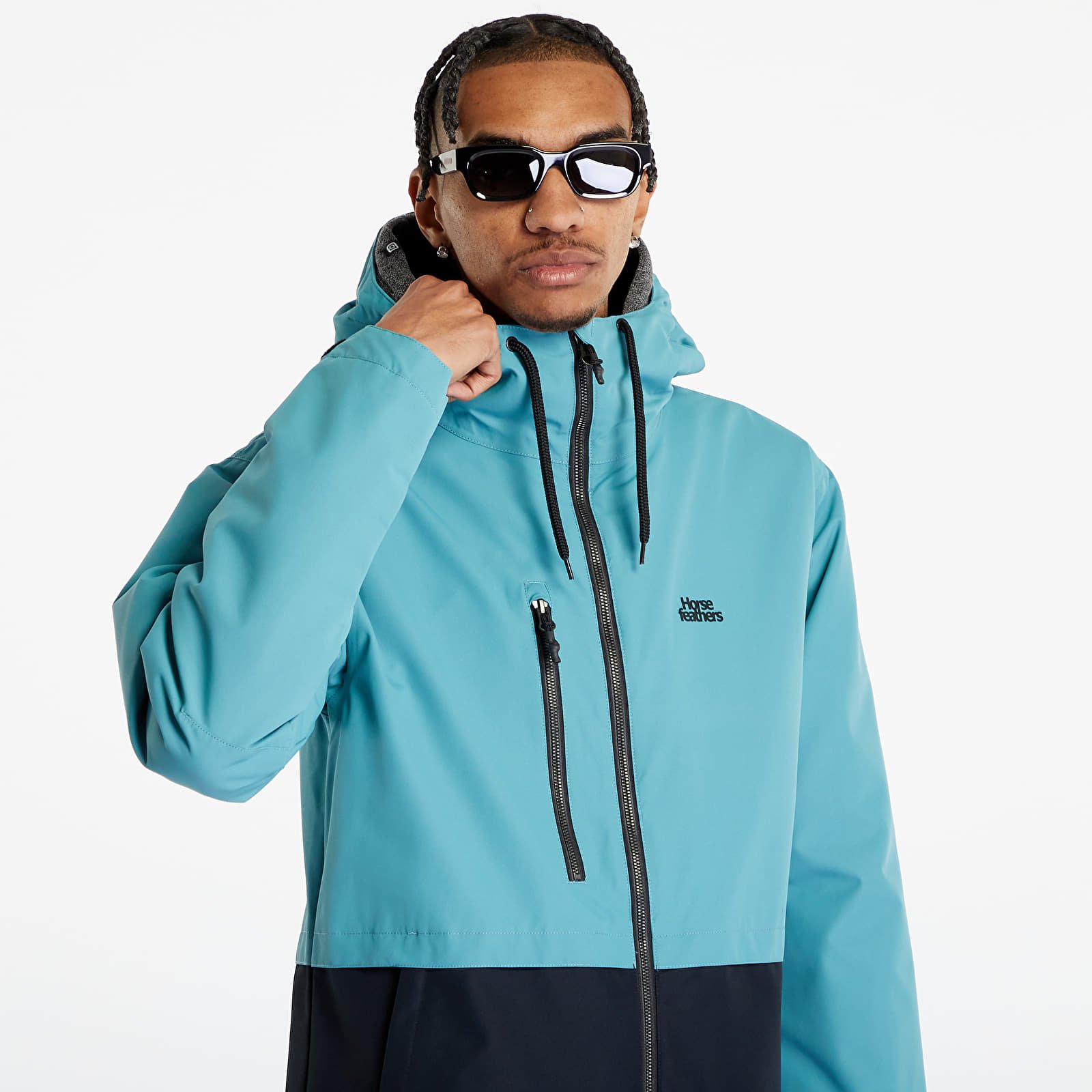 Jackets Horsefeathers Closter II Jacket Oil Blue