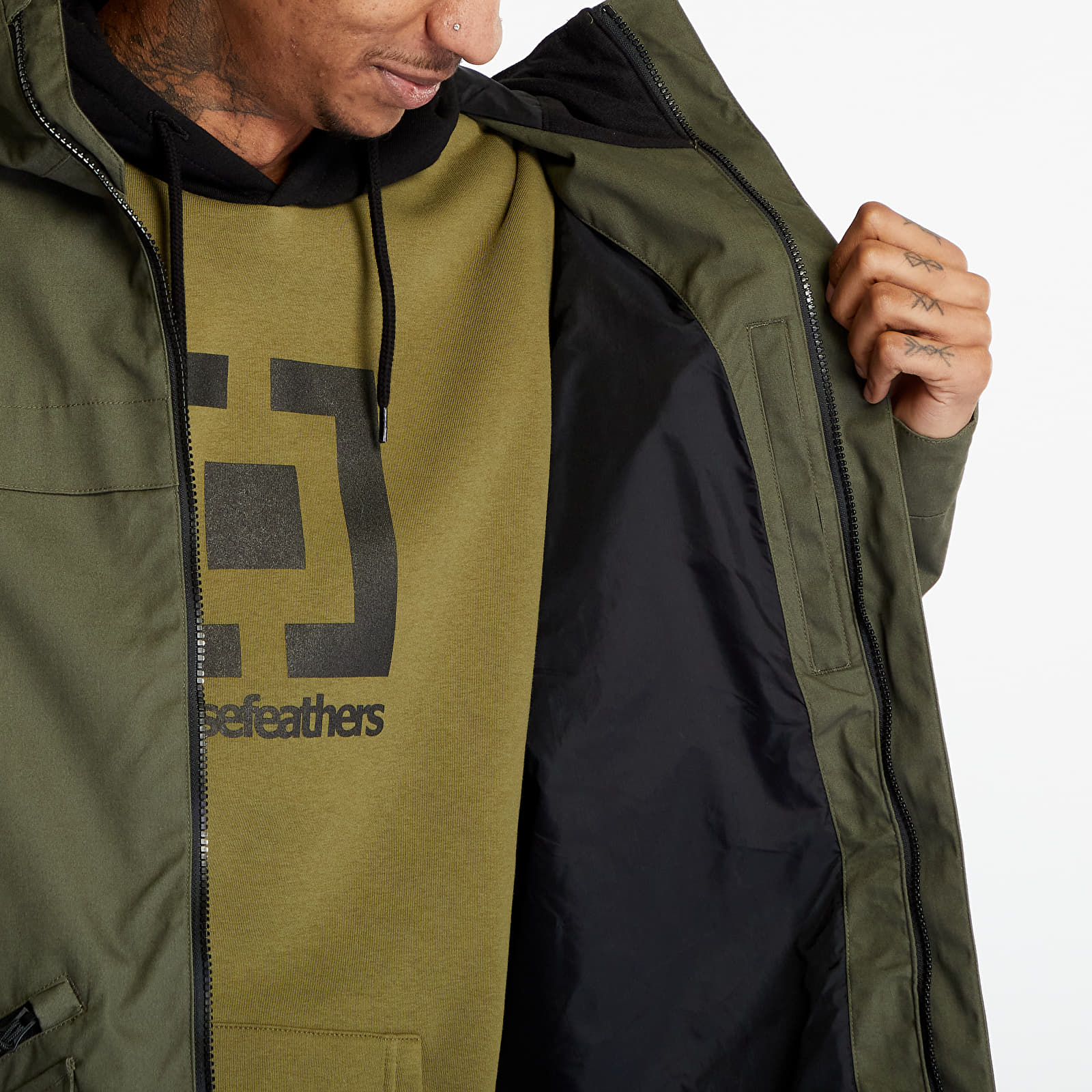 Jackets Horsefeathers Medel Jacket Grape Leaf