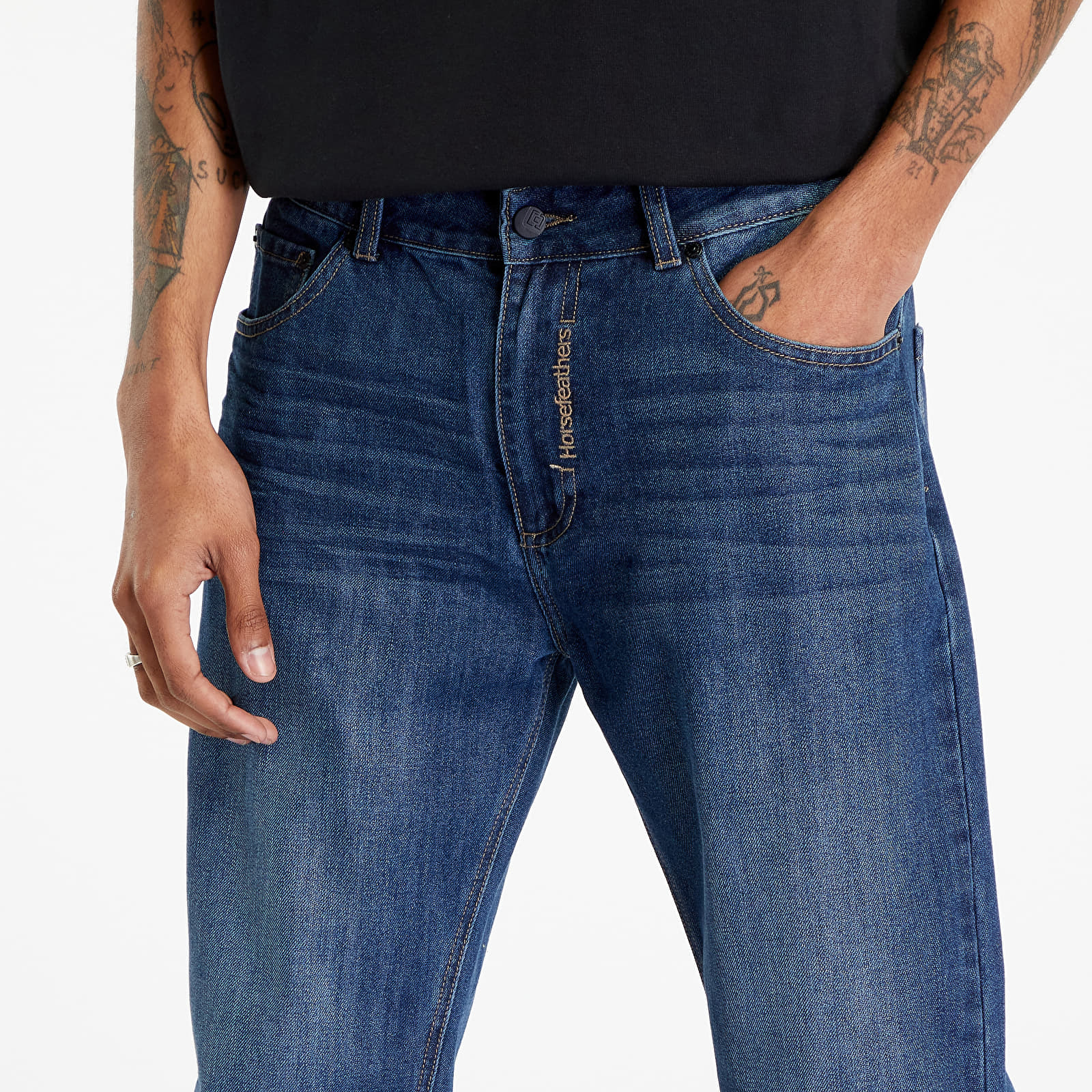 Blugi Horsefeathers Pike Jeans Dark Blue - 1 | YEO