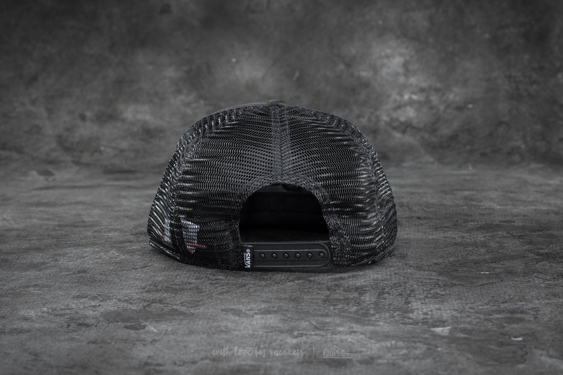 Kepurės Vans Classic Patch Trucker Black