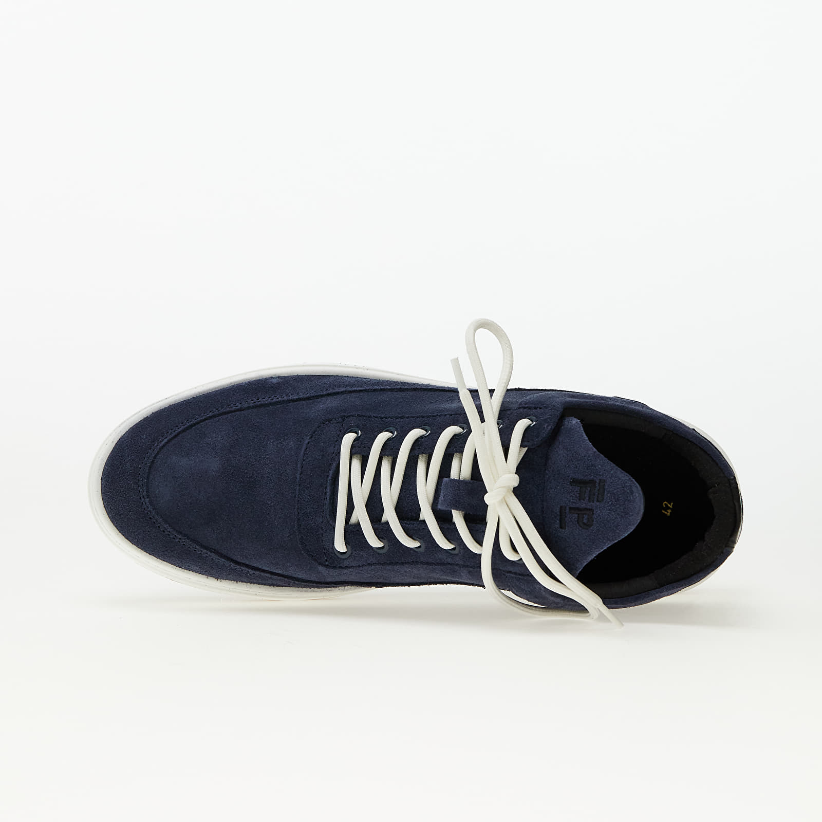 Pánské tenisky a boty Filling Pieces Low Top Ripple Suede Dark Blue