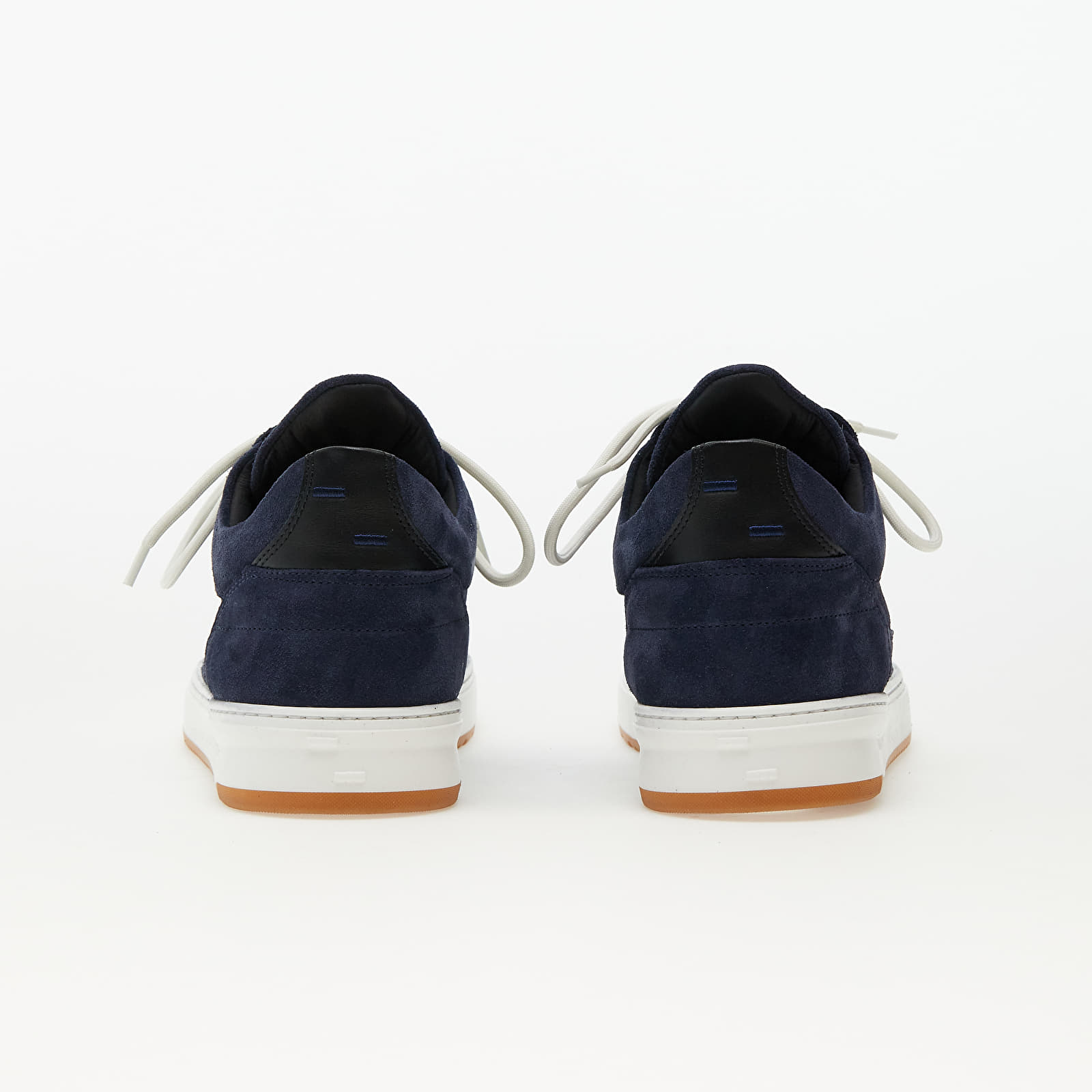 Pánské tenisky a boty Filling Pieces Low Top Ripple Suede Dark Blue