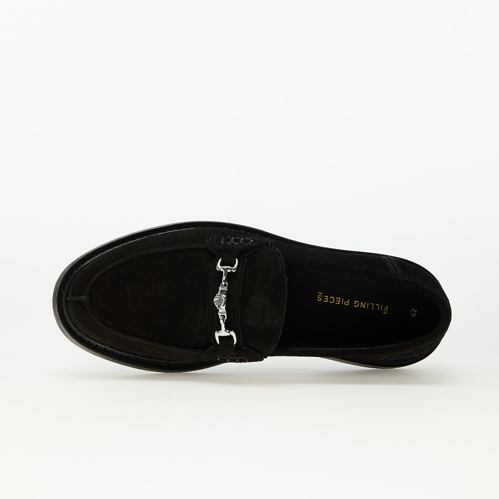 Férfi cipők Filling Pieces Loafer Suede Black