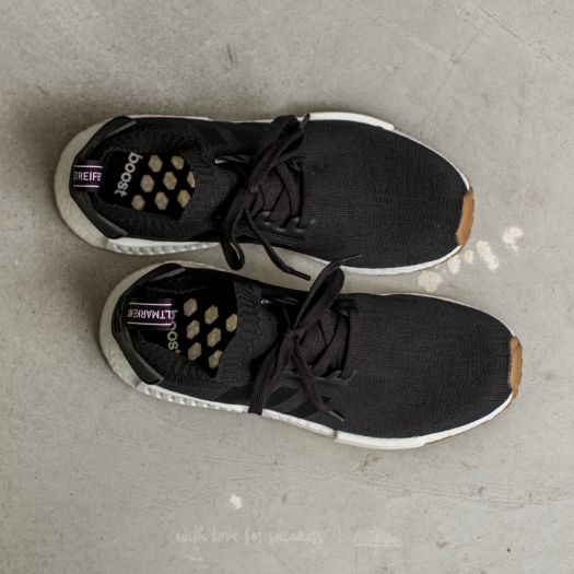 adidas gazelle silver green womens Adidas NMD R1 Black Gum (B42200) – Prime main image 1